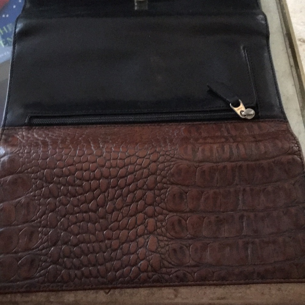 Brahmin leather clutch